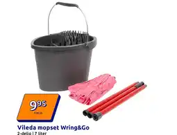 Action Vileda mopset Wring&Go aanbieding