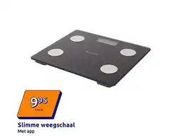 Action Slimme weegschaal aanbieding