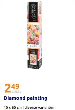 Action Diamond painting aanbieding