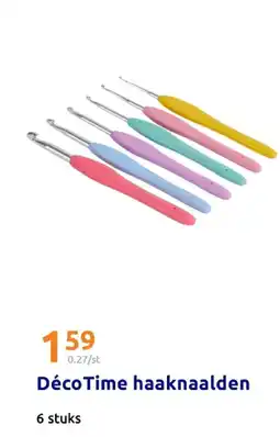 Action Déco Time haaknaalden aanbieding