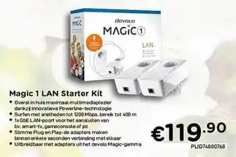 Devolo magic 1 lan starter kit