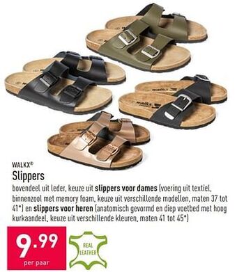 ALDI Slippers aanbieding