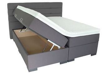 Elektrische boxspring Turijn met opbergruimte