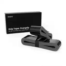 Decathlon HANDEL TAPE VOOR TENNIS: OVERGRIP 2 PCS. | plastic -vrij verpakt - zwart aanbieding