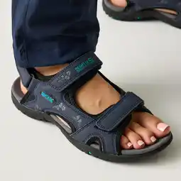 Decathlon Sandalen Hiking Dames Verstelbare Banden Gewatteerd Voetbed Haris aanbieding