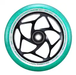 Decathlon Stompe velg met kern van 120 mm - Kleur: zwart/jade aanbieding