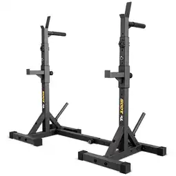 Decathlon Verstelbare halterstandaards Trex Sport TX-100S met dipgrepen 250 kg aanbieding