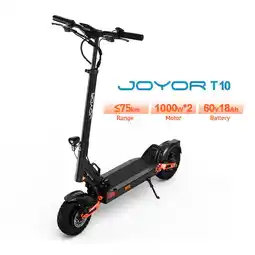 Decathlon JOYOR T10 elektrische step, zwart aanbieding