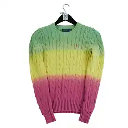 Decathlon Tweedehands - Ralph Lauren tie-dye Twisted Sweater - Als nieuw aanbieding