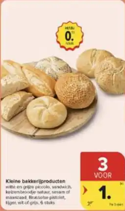 Carrefour Market Kleine bakkerijproducten aanbieding