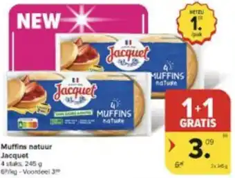 Muffins Natuur Jacquet