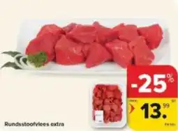 Carrefour Market Rundsstoofvlees Extra aanbieding