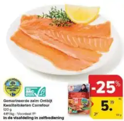 Carrefour Market Gemarineerde Zalm Ontbijt Kwaliteitsketen Carrefour aanbieding