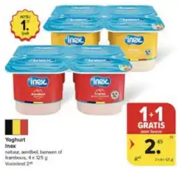 Carrefour Market Yoghurt Inex aanbieding