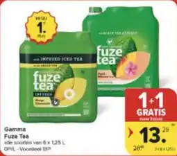 Carrefour Market Gamma Fuze Tea aanbieding