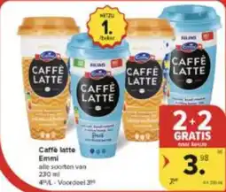 Carrefour Market Caffe latte Emmi aanbieding