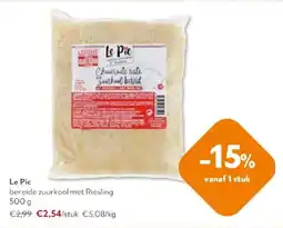 OKay Le Pic bereide zuurkool met Riesling aanbieding