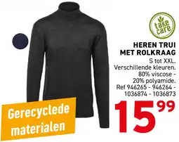 Trafic Heren Trui Met Rolkraag aanbieding