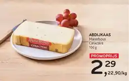 Alvo Abdijkaas Maredsous Caractère aanbieding