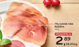 Alvo Italiaanse Ham Riserva aanbieding