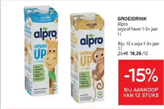 Groeidrink Alpro