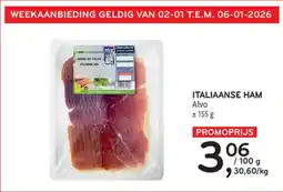 Alvo Italiaanse Ham Alvo aanbieding