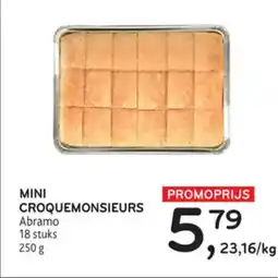 Alvo Mini croquemonsieurs Abramo aanbieding