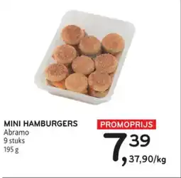 Alvo Mini Hamburgers Abramo aanbieding