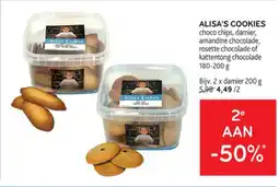 Alvo Alisa's Cookies aanbieding
