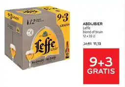Alvo Abdijbier Leffe Blond of Bruin aanbieding