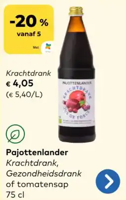 Bio Planet Pajottenlander Krachtdrank aanbieding