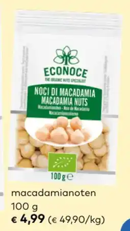 Bio Planet Econoce Macadamianoten aanbieding