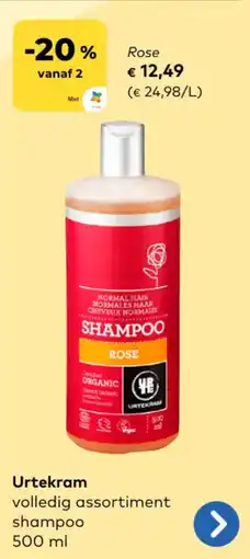 Bio Planet Urtekram Rose aanbieding