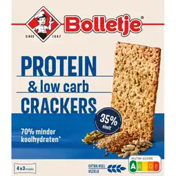 Albert Heijn Bolletje Crackers protein low carb aanbieding