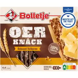 Albert Heijn Bolletje Oerknack Robuust Volkoren aanbieding