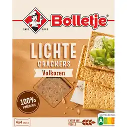 Albert Heijn Bolletje Lichte crackers volkoren aanbieding
