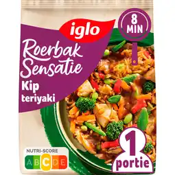 Albert Heijn Iglo Roerbak sensatie kip teriyaki aanbieding