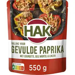 Albert Heijn Hak Uit de oven gevulde paprika aanbieding