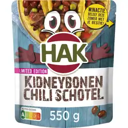 Albert Heijn Hak Kidneybonen chilischotel aanbieding
