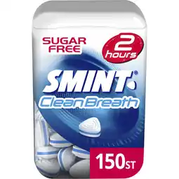 Albert Heijn Smint Clean breath sugarfree 2 hour value pack aanbieding