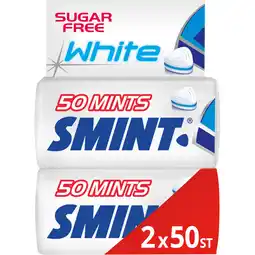 Albert Heijn Smint White peppermint 2-pack aanbieding