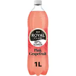 Albert Heijn Royal Club Pink grapefruit 0% suiker aanbieding