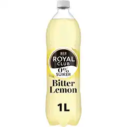 Albert Heijn Royal Club Bitter lemon 0% suiker aanbieding
