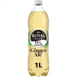 Albert Heijn Royal Club Ginger ale 0% suiker aanbieding