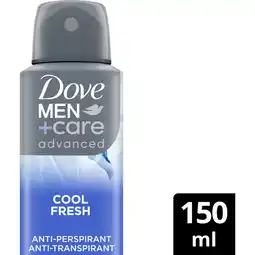 Albert Heijn Dove Men+care cool fresh deodorant spray aanbieding