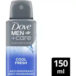 Albert Heijn Dove Men+care cool fresh deodorant spray aanbieding