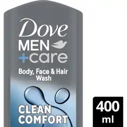 Albert Heijn Dove Men+care clean comfort douchegel aanbieding