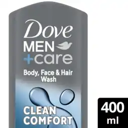 Albert Heijn Dove Men+care clean comfort douchegel aanbieding