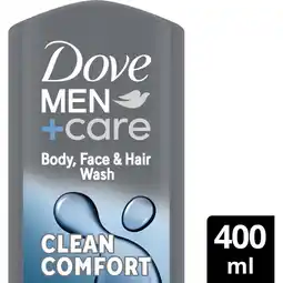 Albert Heijn Dove Men+care clean comfort douchegel aanbieding