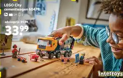 Intertoys LEGO City cementwagen 60478 aanbieding